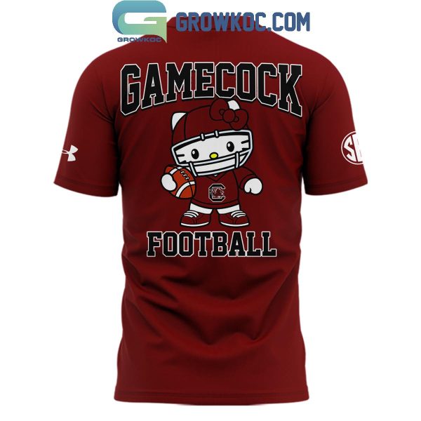 South Carolina Gamecocks Hello Kitty 50th Anniversary Hoodie T-Shirt