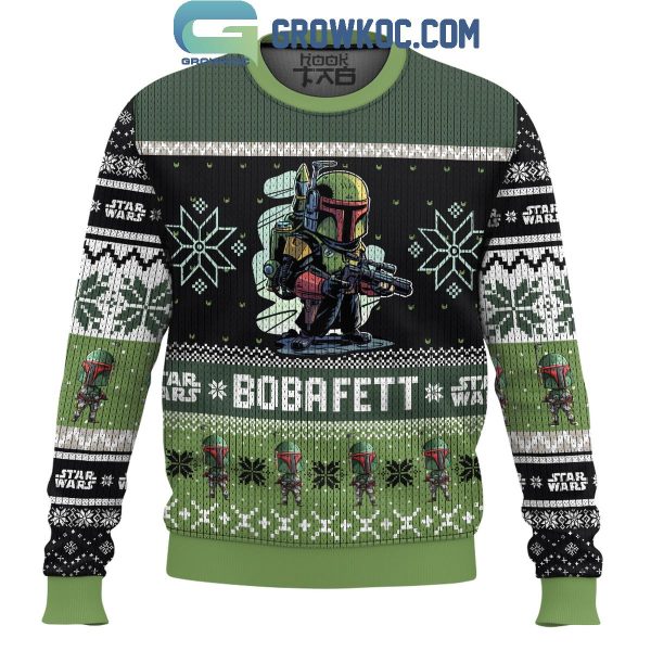 Star Wars Boba Fett Christmas Ugly Sweater