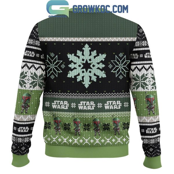 Star Wars Boba Fett Christmas Ugly Sweater