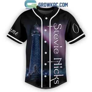 Stevie Nicks I Wanna Be The Lighthouse Personalized Baseball Jersey