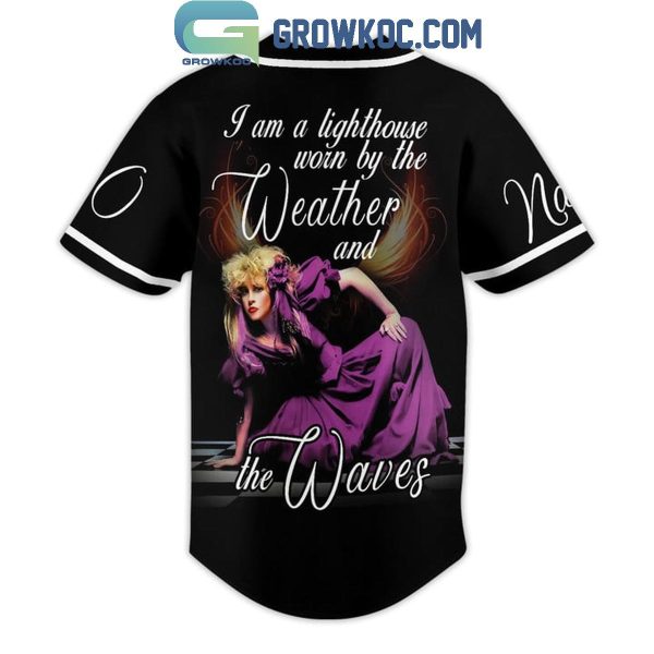 Stevie Nicks I Wanna Be The Lighthouse Personalized Baseball Jersey