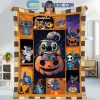 Stitch Screaming In Halloween 2024 Personalized Fleece Blanket Quilt