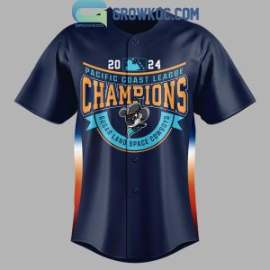 Sugar Land Space Cowboys Bimm Ridder Champs Pacific Coast League 2024 Baseball Jersey