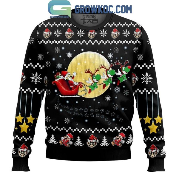 Super Mario Merry Mario Christmas Ugly Sweater