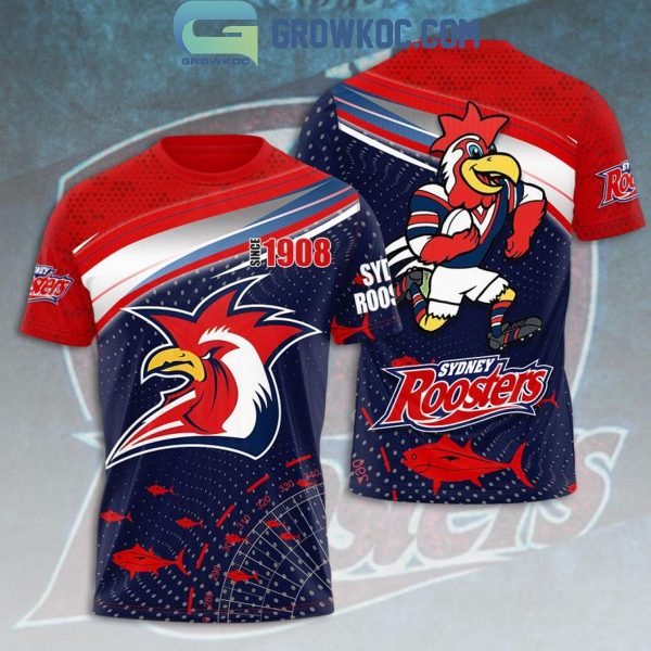 Sydney Roosters Since 1908 The Heritage 2024 Hoodie T-Shirt