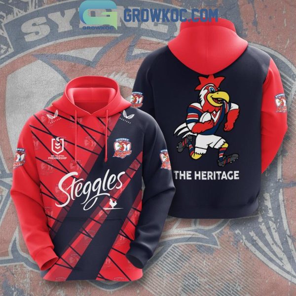 Sydney Roosters The Heritage 2024 Hoodie T-Shirt