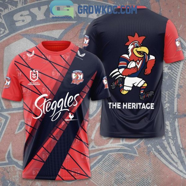 Sydney Roosters The Heritage 2024 Hoodie T-Shirt