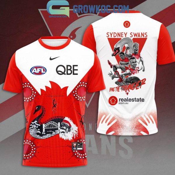 Sydney Swans Bring The Thunder Best Team 2024 Hoodie T-Shirt