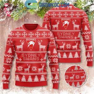 Sydney Swans Christmas 2024 Ugly Sweater