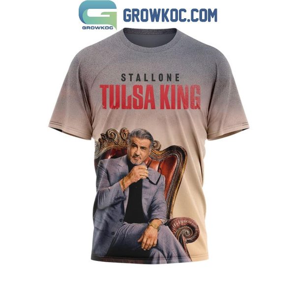 Sylvester Stallone Tulsa King The Boss Is Back Hoodie T-Shirt