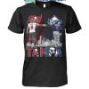 Tampa Bay Buccaneers Mayfield 6 Tampa Bay Rays Franco 5 T-Shirt