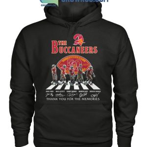 Tampa Bay Buccaneers Thank You For The Memories Of The Buccaneers T-Shirt