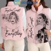 Taylor Swift Is Everything White Design Sleeveless Puffer Jacket