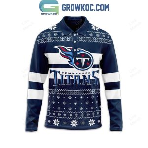 Tennessee Titans Winter Is Coming 2024 Personalized Long Sleeve Polo Shirt