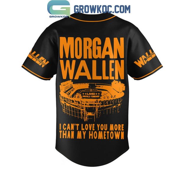 Tennessee Vols Morgan Wallen Home Performance 2024 Hometown Baseball Jersey