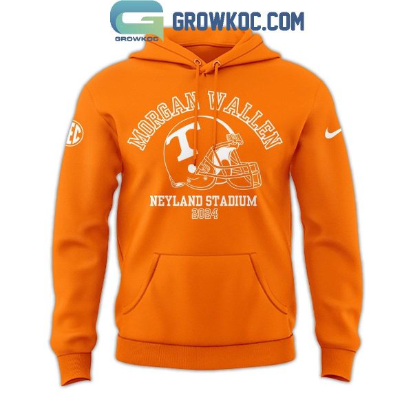 Tennessee Volunteers Morgan Wallen In Neyland Stadium 2024 Event Hoodie T-Shirt