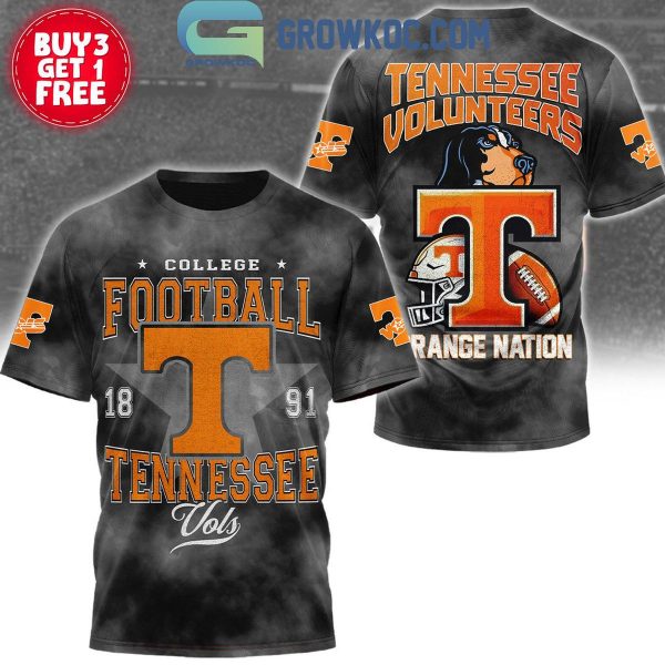 Tennessee Volunteers Orange Nation College Football Tennessee 1891 Hoodie T-Shirt