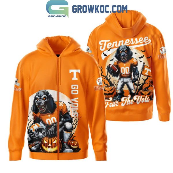 Tennessee Volunteers Spooky Fear The Vols Go Vols Hoodie T-Shirt