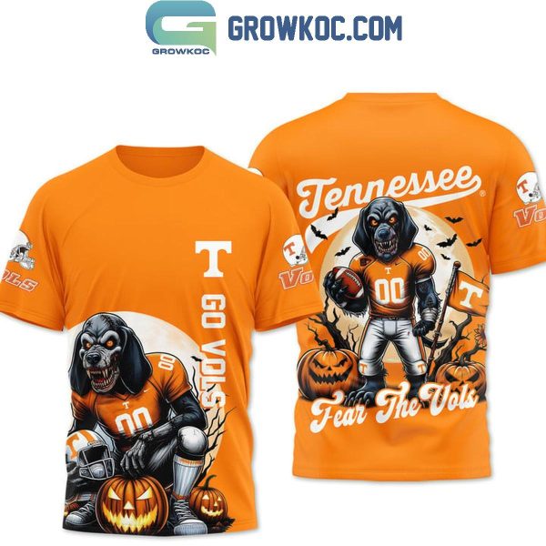 Tennessee Volunteers Spooky Fear The Vols Go Vols Hoodie T-Shirt