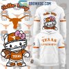 Texas Longhorns 50th Anniversary Of Hello Kitty 2024 Pink Love Hoodie T-Shirt