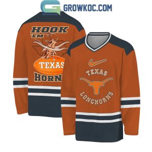 Texas Longhorns Hook ‘Em Horn Hockey Jersey