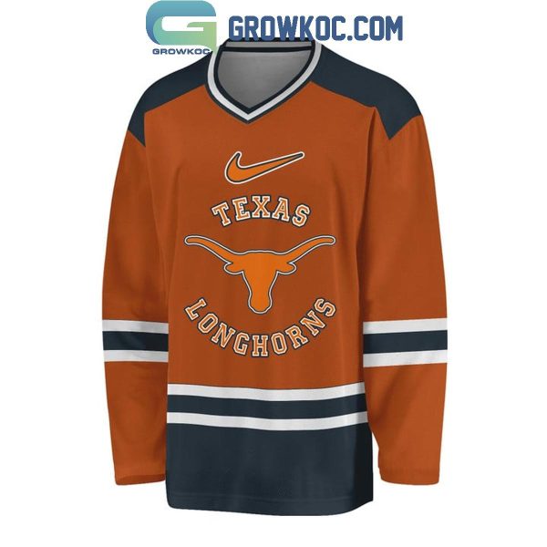 Texas Longhorns Hook ‘Em Horn Hockey Jersey