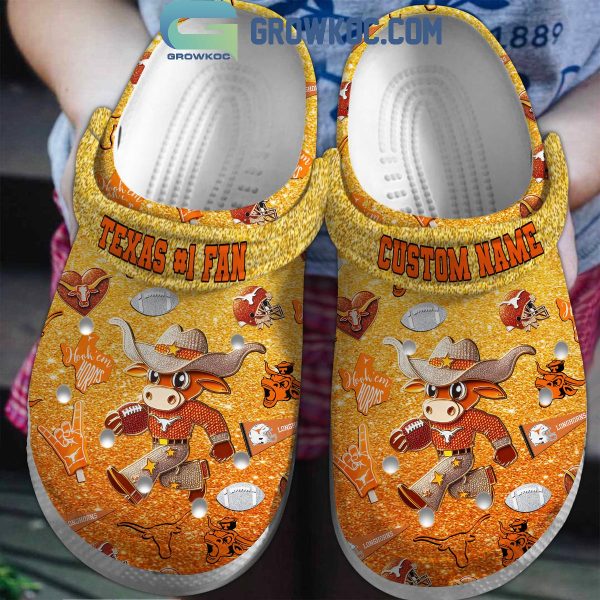 Texas Longhorns Texas #1 Fan Crocs Clogs