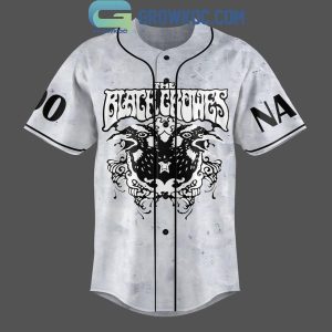 The Black Crowes Shake Your Money Maker Personalized Baseball Jersey Grey