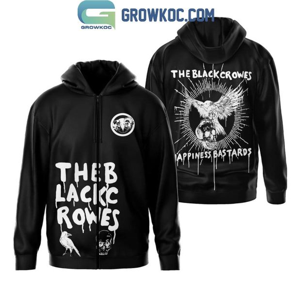 The Black Crowes Tour 2024 Happiness Bastards Hoodie T-Shirt