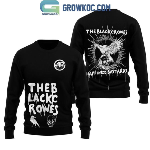 The Black Crowes Tour 2024 Happiness Bastards Hoodie T-Shirt