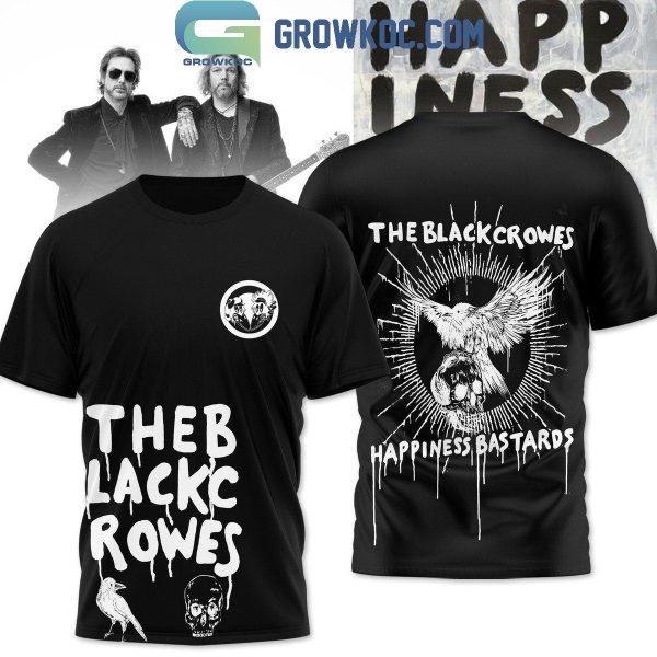 The Black Crowes Tour 2024 Happiness Bastards Hoodie T-Shirt