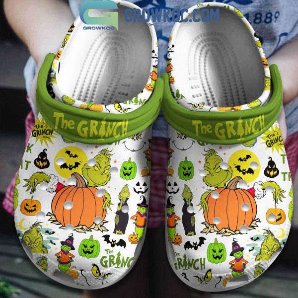 The Grinch Night Halloween Is Grinch Night Crocs Clogs