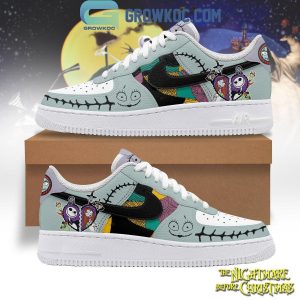 The Nightmare Before Christmas Halloween Sally And Jack Air Force 1 Shoes