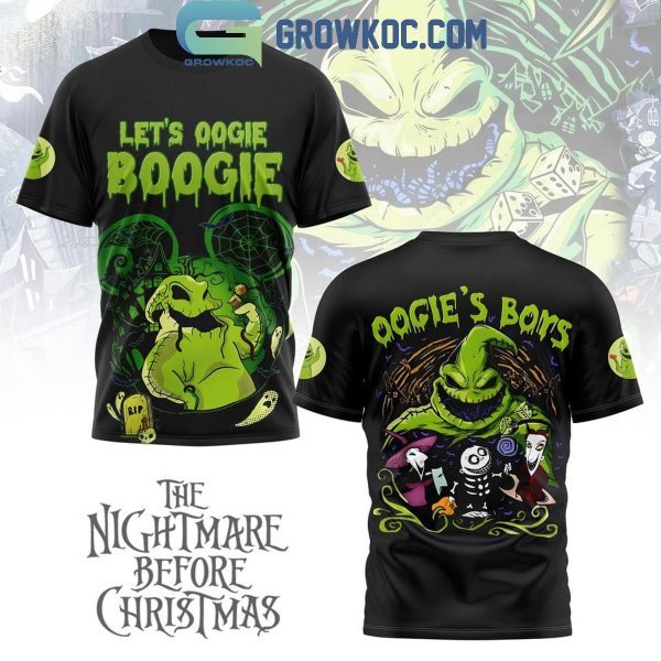 The Nightmare Before Christmas Let’s Oogie Boogie Halloween Hoodie T-Shirt