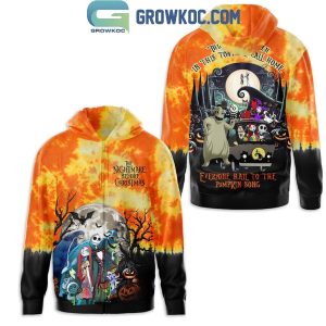 The Nightmare Before Christmas This Is Halloween In This Town Hoodie T-Shirt