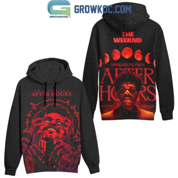 The Weeknd Album Releasing After Hours Hoodie T-Shirt