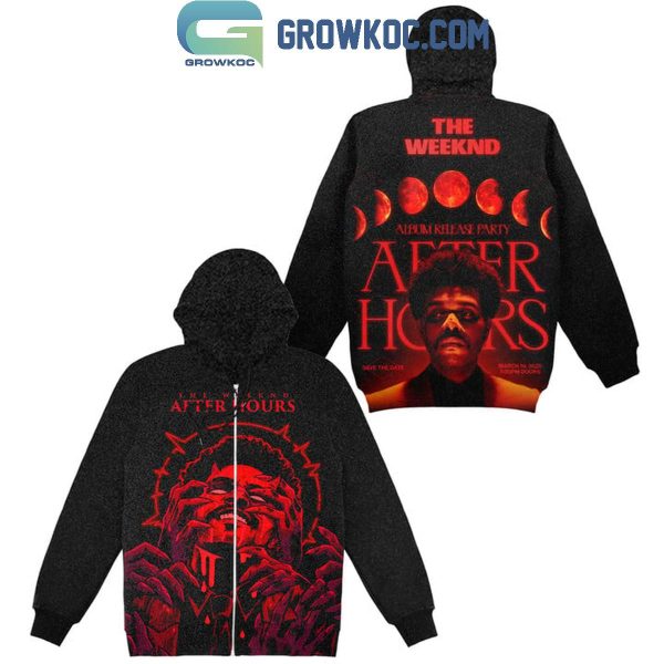 The Weeknd Album Releasing After Hours Hoodie T-Shirt