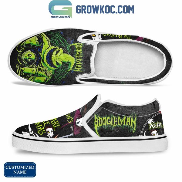 Tim Burton The Nightmare Before Christmas Personalized Slip On Shoes