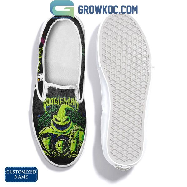 Tim Burton The Nightmare Before Christmas Personalized Slip On Shoes