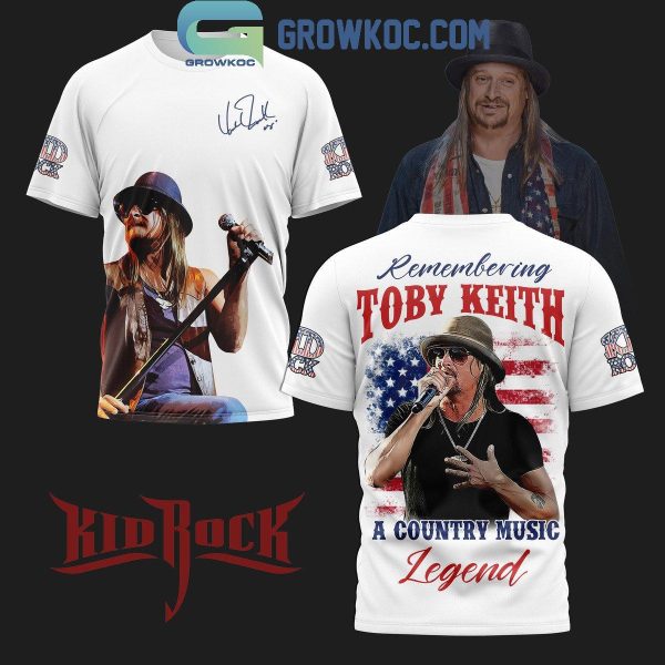 Toby Keith Remembering A Country Music Legend Hoodie T-Shirt