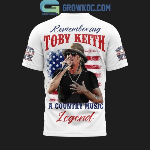 Toby Keith Remembering A Country Music Legend Hoodie T-Shirt