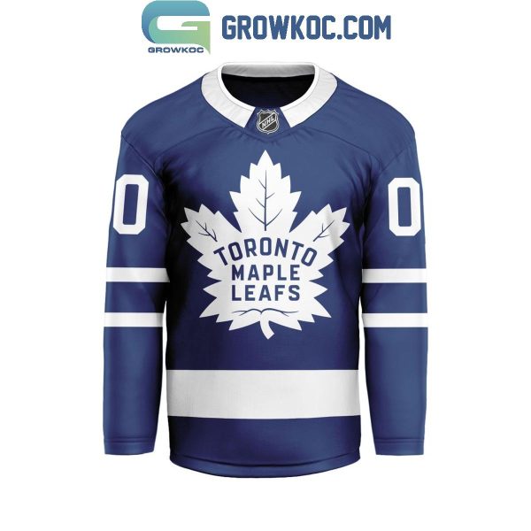 Toronto Maple Leafs Be The Fighter 2024 Home Personalized Hockey Jersey