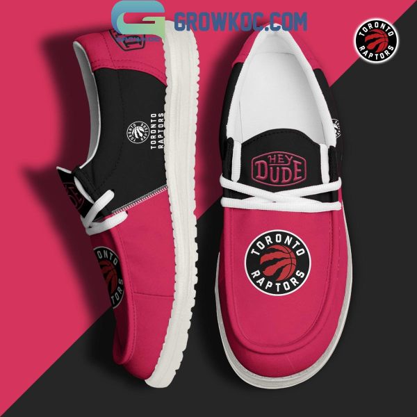 Toronto Raptors 2024 Personalized Hey Dude Shoes