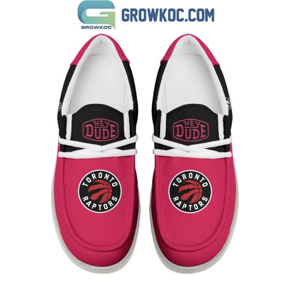 Toronto Raptors 2024 Personalized Hey Dude Shoes