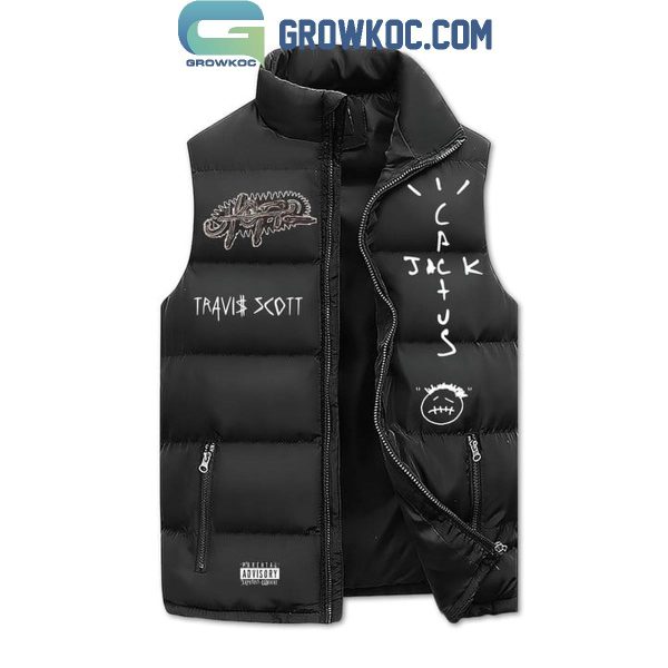 Travis Scott Utopia Jack Cactus Sleeveless Puffer Jacket