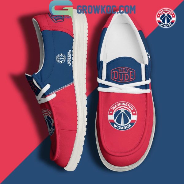 Washington Wizards 2024 Personalized Hey Dude Shoes