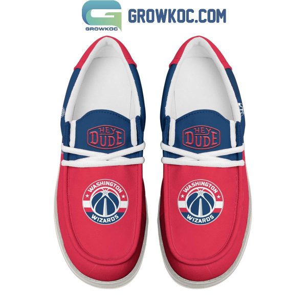 Washington Wizards 2024 Personalized Hey Dude Shoes