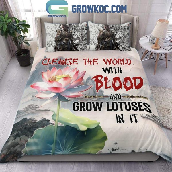 Wukong Black Myth Cleanse The World With Blood Bedding Set