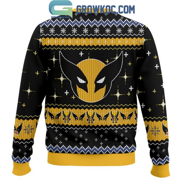 X-Men Wolverine Logan Est. 1832 Christmas Ugly Sweater