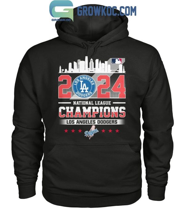 2024 National League Champions Los Angeles Dodgers T-Shirt